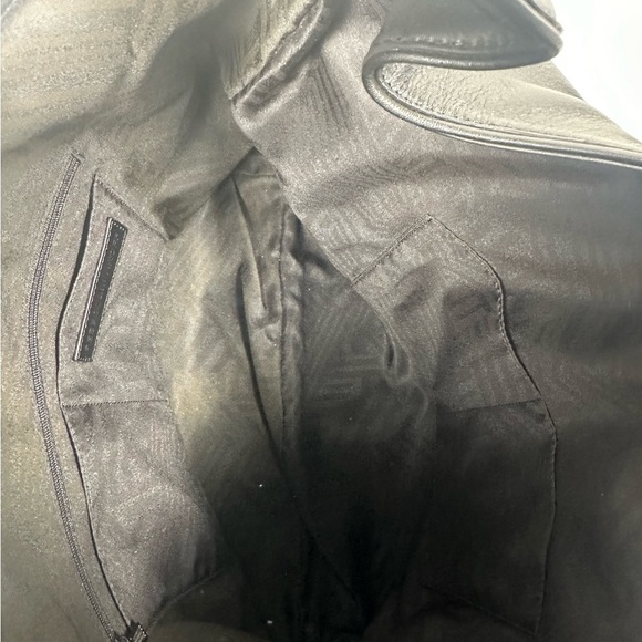 Rebecca Minkoff Chase Large Hobo Black Leather Women's Shoulder Bag Fringe - Picture 12 of 13